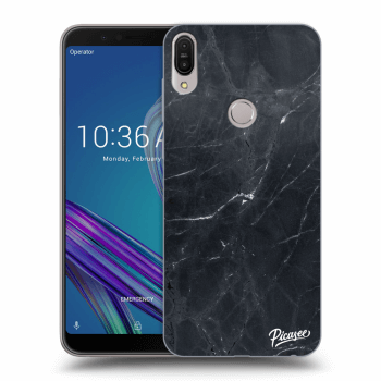 Picasee átlátszó szilikon tok az alábbi mobiltelefonokra Asus ZenFone Max Pro (M1) ZB602KL - Black marble