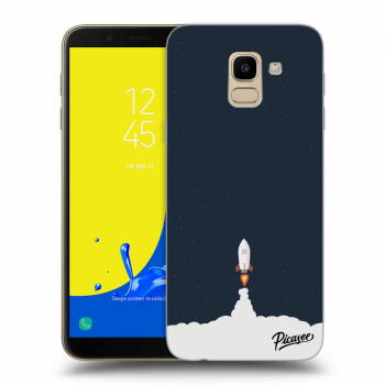 Picasee átlátszó szilikon tok az alábbi mobiltelefonokra Samsung Galaxy J6 J600F - Astronaut 2