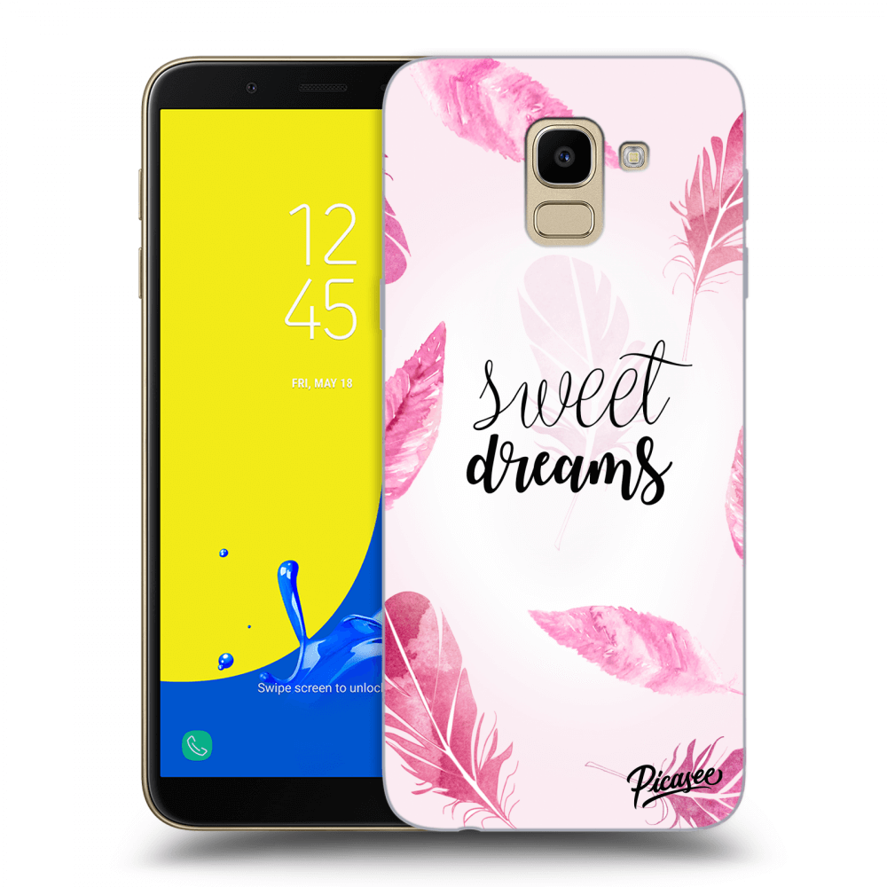 Picasee átlátszó szilikon tok az alábbi mobiltelefonokra Samsung Galaxy J6 J600F - Sweet dreams