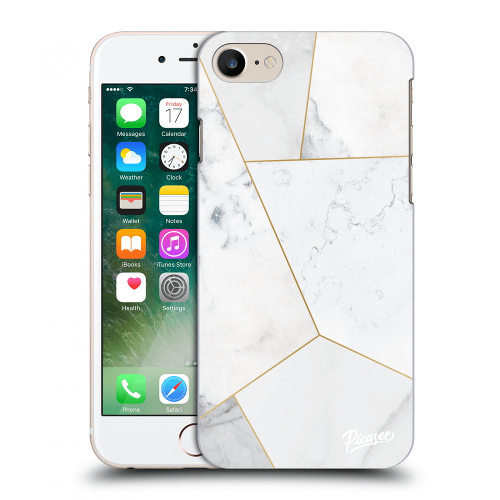 Picasee ULTIMATE CASE Apple iPhone 8 - készülékre - White tile