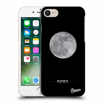 Picasee fekete szilikon tok az alábbi mobiltelefonokra Apple iPhone 8 - Moon Minimal