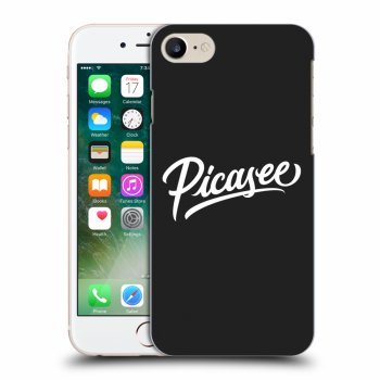 Picasee fekete szilikon tok az alábbi mobiltelefonokra Apple iPhone 8 - Picasee - White