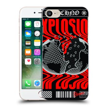 Picasee fekete szilikon tok az alábbi mobiltelefonokra Apple iPhone 8 - EXPLOSION