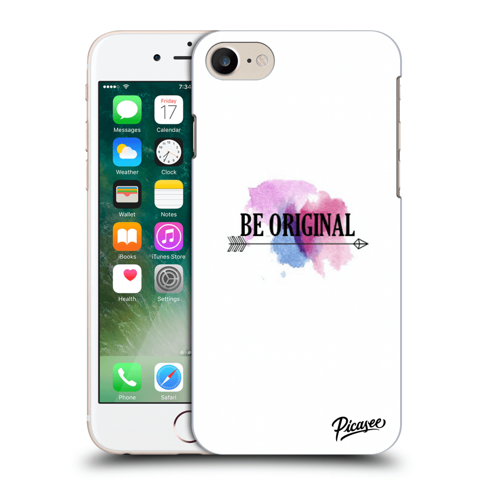Picasee átlátszó szilikon tok az alábbi mobiltelefonokra Apple iPhone 8 - Be original