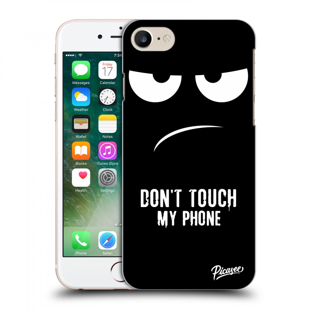 Picasee ULTIMATE CASE Apple iPhone 8 - készülékre - Don't Touch My Phone