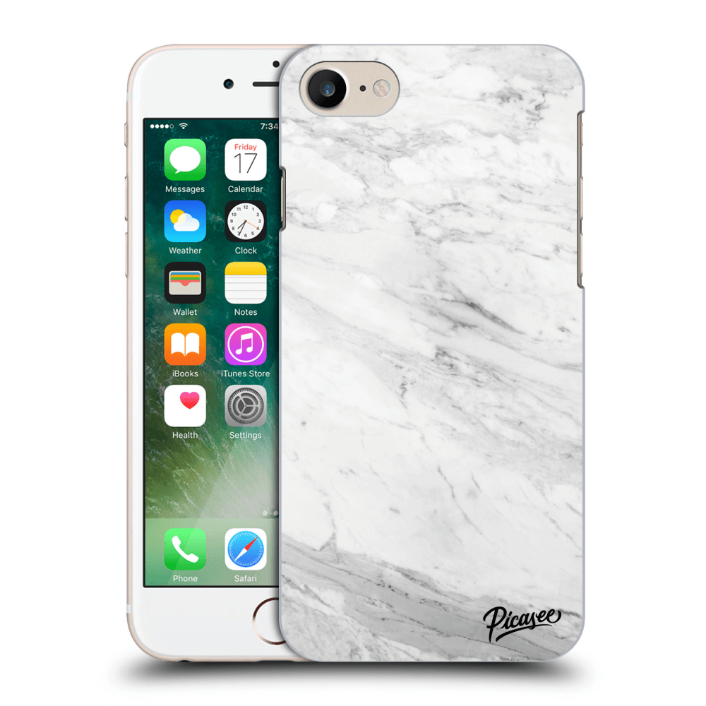 Picasee ULTIMATE CASE Apple iPhone 8 - készülékre - White marble