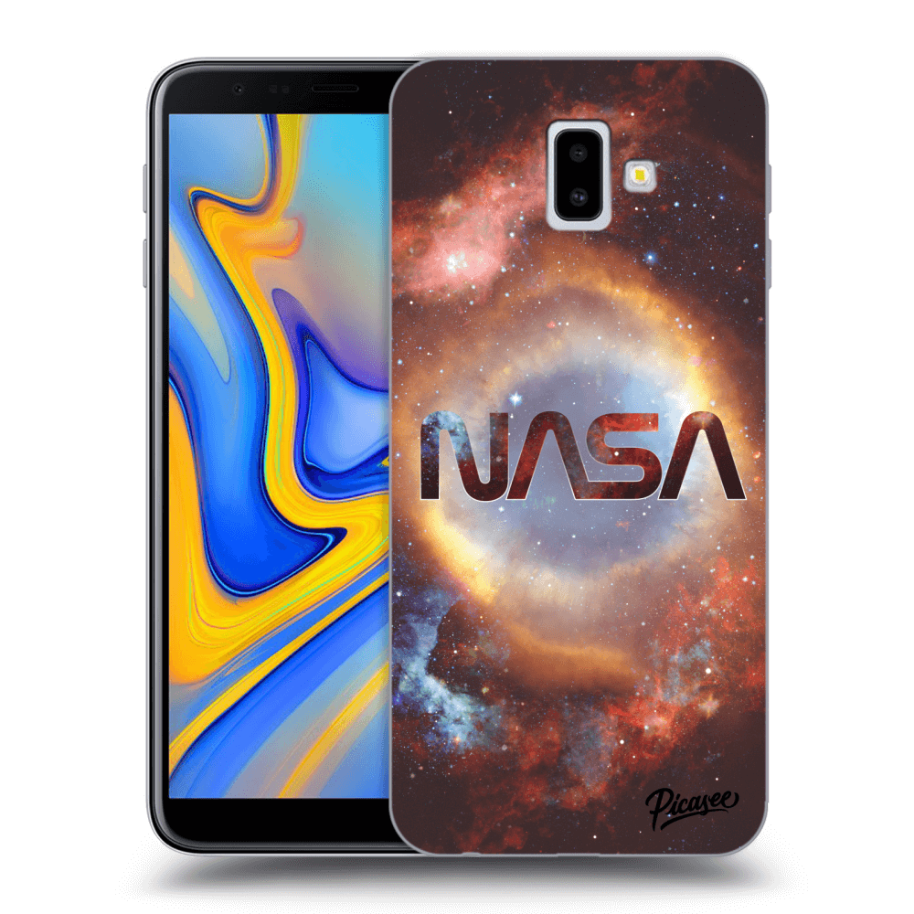 Picasee átlátszó szilikon tok az alábbi mobiltelefonokra Samsung Galaxy J6+ J610F - Nebula