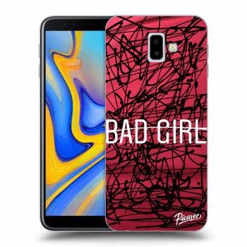 Picasee átlátszó szilikon tok az alábbi mobiltelefonokra Samsung Galaxy J6+ J610F - Bad girl