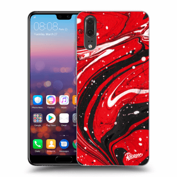 Tok az alábbi mobiltelefonokra Huawei P20 - Red black