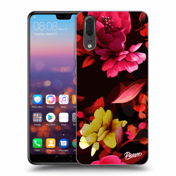Tok az alábbi mobiltelefonokra Huawei P20 - Dark Peonny