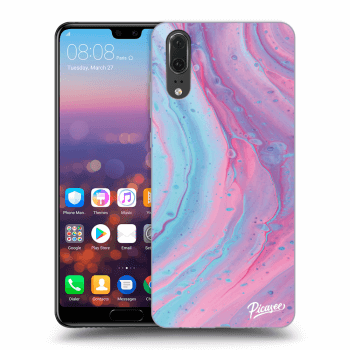 Tok az alábbi mobiltelefonokra Huawei P20 - Pink liquid