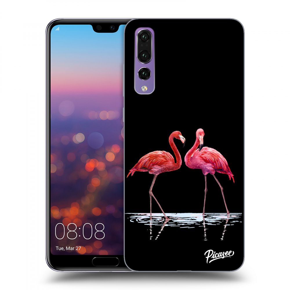 Picasee ULTIMATE CASE Huawei P20 Pro - készülékre - Flamingos couple