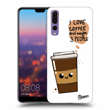 Szilikon tok erre a típusra Huawei P20 Pro - Cute coffee