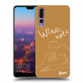 Szilikon tok erre a típusra Huawei P20 Pro - Wine not