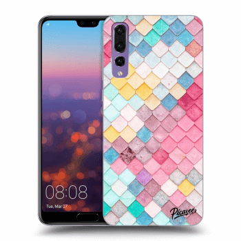 Szilikon tok erre a típusra Huawei P20 Pro - Colorful roof