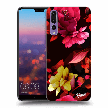 Szilikon tok erre a típusra Huawei P20 Pro - Dark Peonny