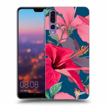 Szilikon tok erre a típusra Huawei P20 Pro - Hibiscus