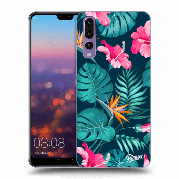 Szilikon tok erre a típusra Huawei P20 Pro - Pink Monstera