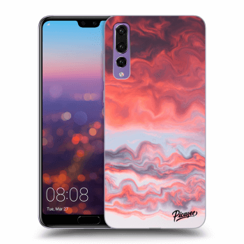 Szilikon tok erre a típusra Huawei P20 Pro - Sunset