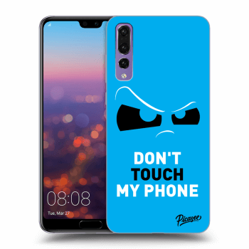 Szilikon tok erre a típusra Huawei P20 Pro - Cloudy Eye - Blue