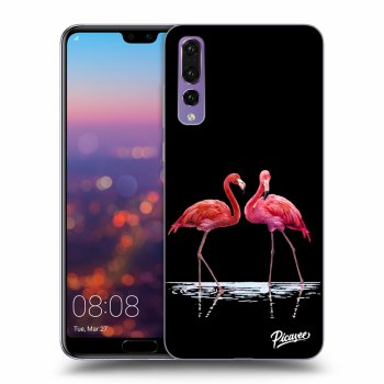 Szilikon tok erre a típusra Huawei P20 Pro - Flamingos couple