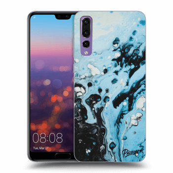 Szilikon tok erre a típusra Huawei P20 Pro - Organic blue