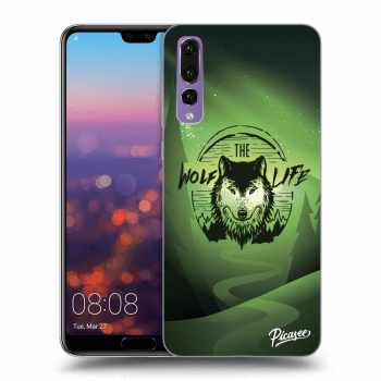 Szilikon tok erre a típusra Huawei P20 Pro - Wolf life