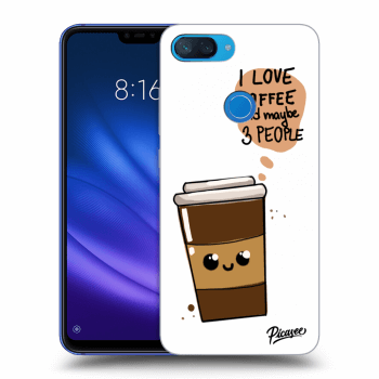 Tok az alábbi mobiltelefonokra Xiaomi Mi 8 Lite - Cute coffee