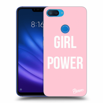 Picasee átlátszó szilikon tok az alábbi mobiltelefonokra Xiaomi Mi 8 Lite - Girl power