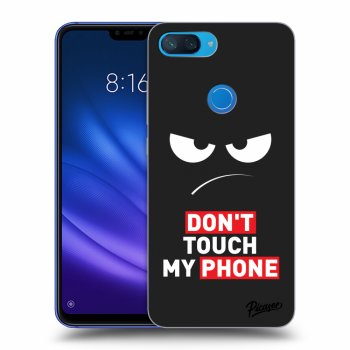 Tok az alábbi mobiltelefonokra Xiaomi Mi 8 Lite - Angry Eyes - Transparent