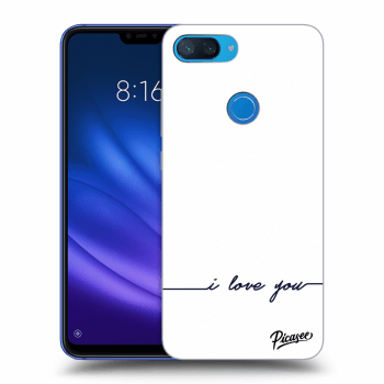 Tok az alábbi mobiltelefonokra Xiaomi Mi 8 Lite - I love you