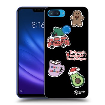 Tok az alábbi mobiltelefonokra Xiaomi Mi 8 Lite - Christmas Stickers