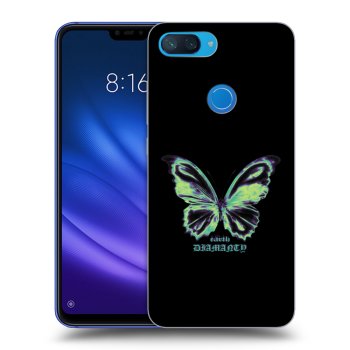 Picasee fekete szilikon tok az alábbi mobiltelefonokra Xiaomi Mi 8 Lite - Diamanty Blue