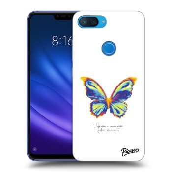 Picasee átlátszó szilikon tok az alábbi mobiltelefonokra Xiaomi Mi 8 Lite - Diamanty White