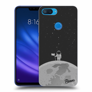Picasee átlátszó szilikon tok az alábbi mobiltelefonokra Xiaomi Mi 8 Lite - Astronaut