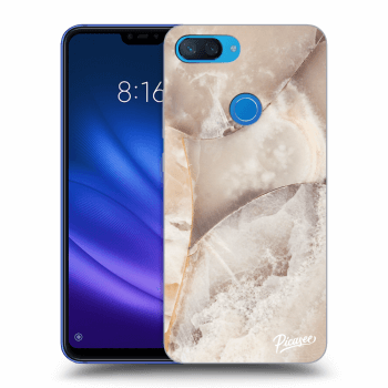 Tok az alábbi mobiltelefonokra Xiaomi Mi 8 Lite - Cream marble