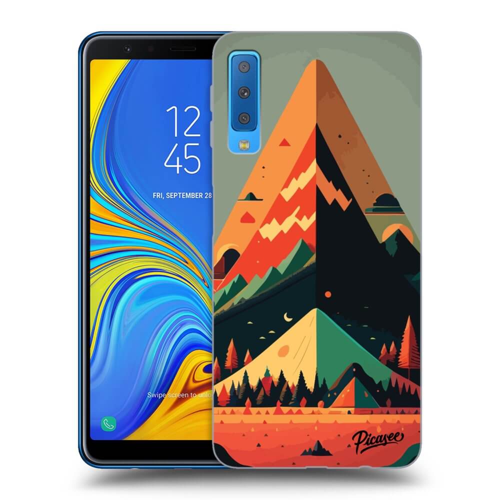 Picasee átlátszó szilikon tok az alábbi mobiltelefonokra Samsung Galaxy A7 2018 A750F - Oregon