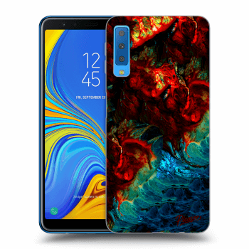 Picasee átlátszó szilikon tok az alábbi mobiltelefonokra Samsung Galaxy A7 2018 A750F - Universe