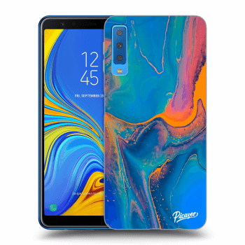 Tok az alábbi mobiltelefonokra Samsung Galaxy A7 2018 A750F - Rainbow