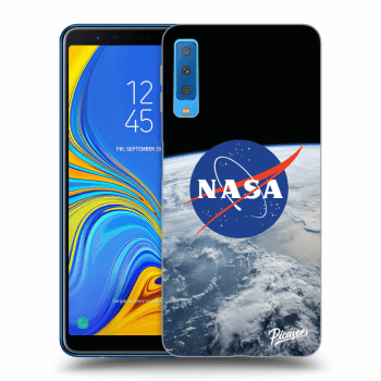 Picasee átlátszó szilikon tok az alábbi mobiltelefonokra Samsung Galaxy A7 2018 A750F - Nasa Earth