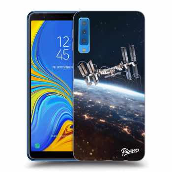 Picasee átlátszó szilikon tok az alábbi mobiltelefonokra Samsung Galaxy A7 2018 A750F - Station