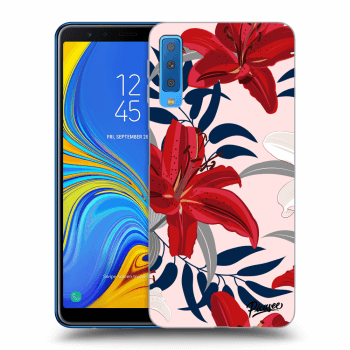 Tok az alábbi mobiltelefonokra Samsung Galaxy A7 2018 A750F - Red Lily