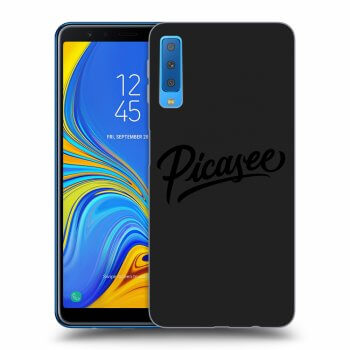 Picasee fekete szilikon tok az alábbi mobiltelefonokra Samsung Galaxy A7 2018 A750F - Picasee - black
