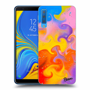 Picasee ULTIMATE CASE Samsung Galaxy A7 2018 A750F - készülékre - Bubbles
