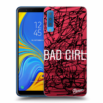 Picasee átlátszó szilikon tok az alábbi mobiltelefonokra Samsung Galaxy A7 2018 A750F - Bad girl