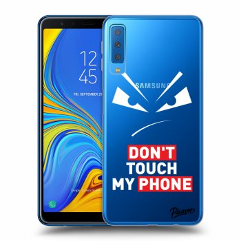 Tok az alábbi mobiltelefonokra Samsung Galaxy A7 2018 A750F - Evil Eye - Transparent