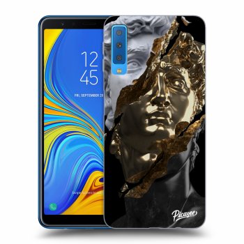 Picasee fekete szilikon tok az alábbi mobiltelefonokra Samsung Galaxy A7 2018 A750F - Trigger