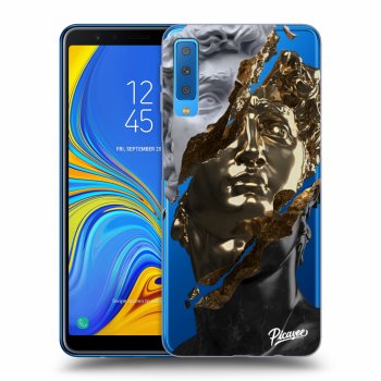 Picasee átlátszó szilikon tok az alábbi mobiltelefonokra Samsung Galaxy A7 2018 A750F - Trigger