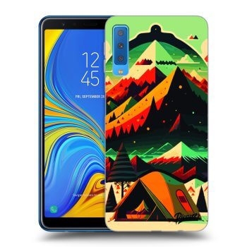 Picasee fekete szilikon tok az alábbi mobiltelefonokra Samsung Galaxy A7 2018 A750F - Montreal