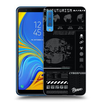 Picasee fekete szilikon tok az alábbi mobiltelefonokra Samsung Galaxy A7 2018 A750F - FUTURE